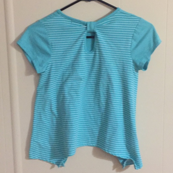 Blue cotton Tee - Picture 2 of 3